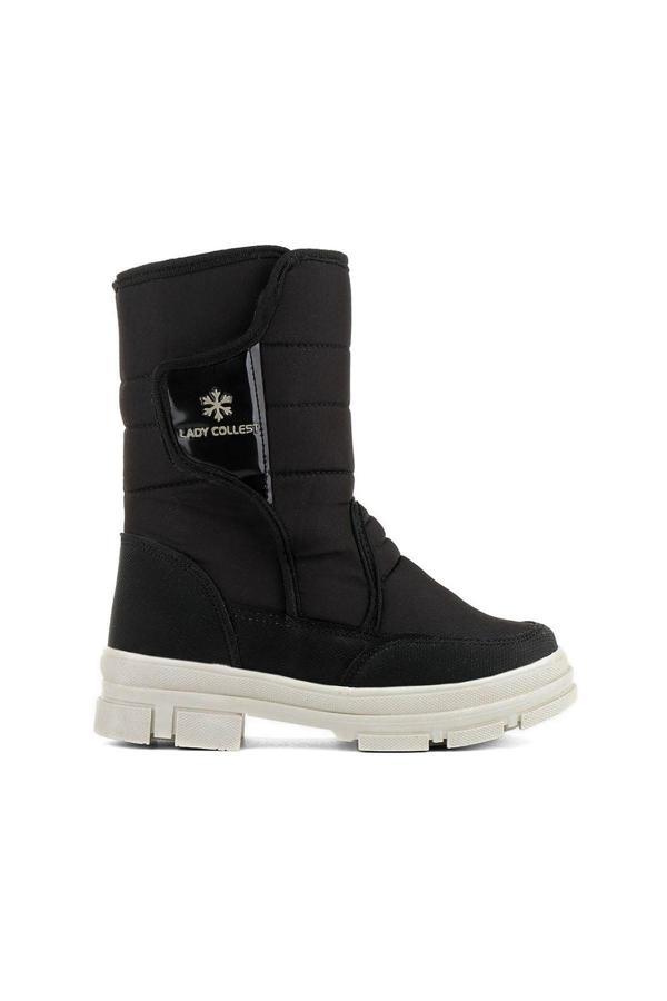 Vojo Cold Cırtlı Kürklü Unisex Kar Botu - Image 1