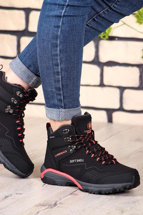 Lumberjack Tes Hı Kaymaz Taban Su Geçirmez Outdoor Kadın Bot - Image 1