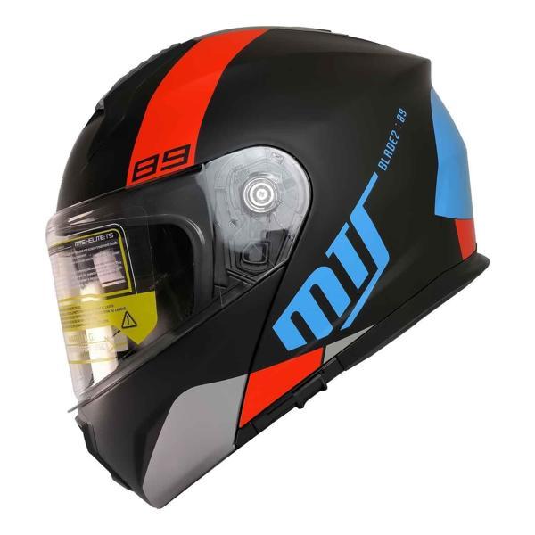 Mts Pro Helmets M-966-V2 Çene Açılır Motosiklet Kaskı - Image 1