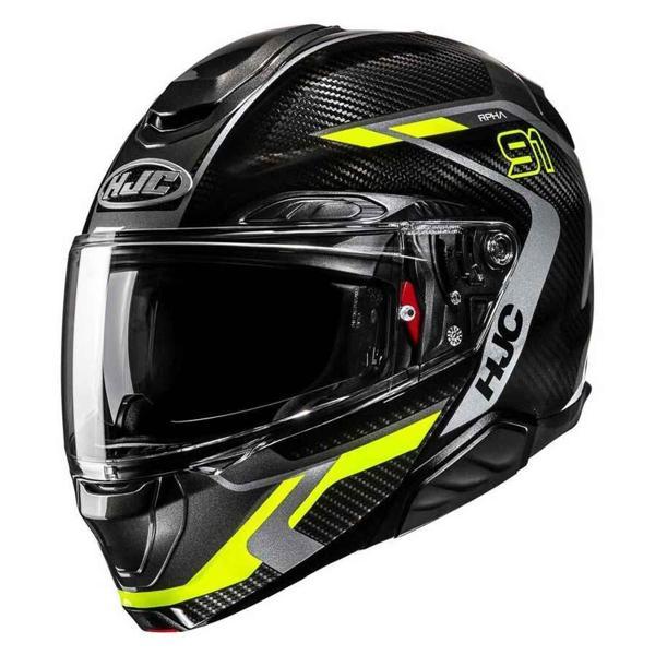 Hjc Rpha91 Carbon Lagos MC3H Çene Açılır Kask - Image 1