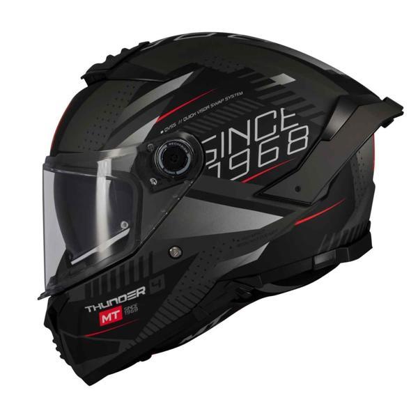 Mt Helmets Thunder 4 Sv Luminence D1 Kapalı Kask - Image 1