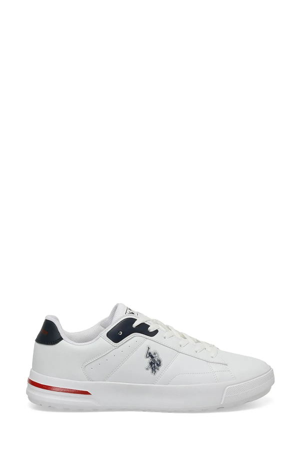 U.S. Polo Assn. Mango Cilt Erkek Sneaker Spor Ayakkabı - Image 1