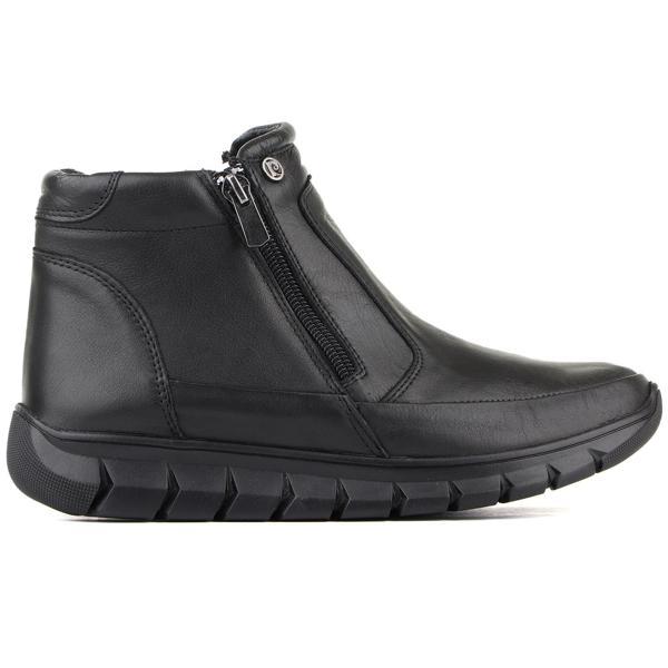 Pierre Cardin 54337 Hakiki Deri Fermuarlı Kadın Bot - Image 1