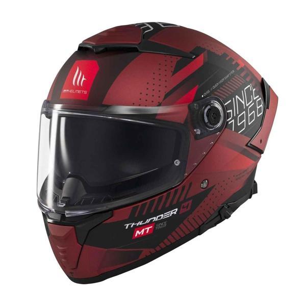 Mt Helmets Thunder 4 Sv Luminence D5 Kapalı Kask - Image 1