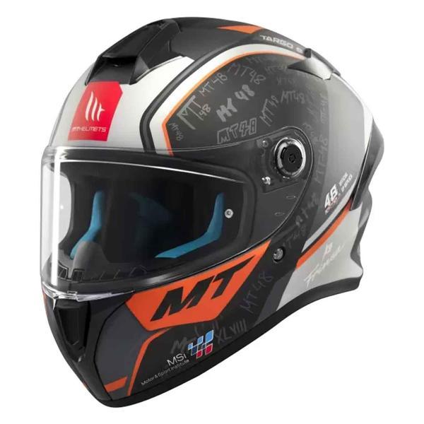 Mt Helmets Targo S Ivan Ortolo B4 Kapalı Kask - Image 1