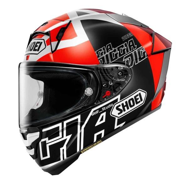 Shoei X-Spirit Pro Diggia 2 TC-1 Kapalı Kask - Image 1