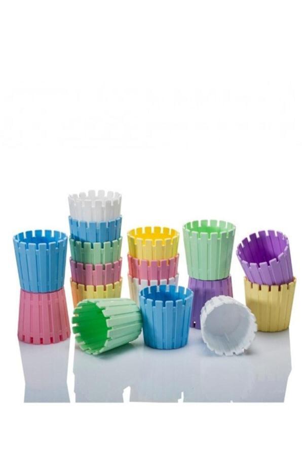 Akasya Poliwork Saksı 14 Cm - 1 Lt Su Yeşili - Image 1