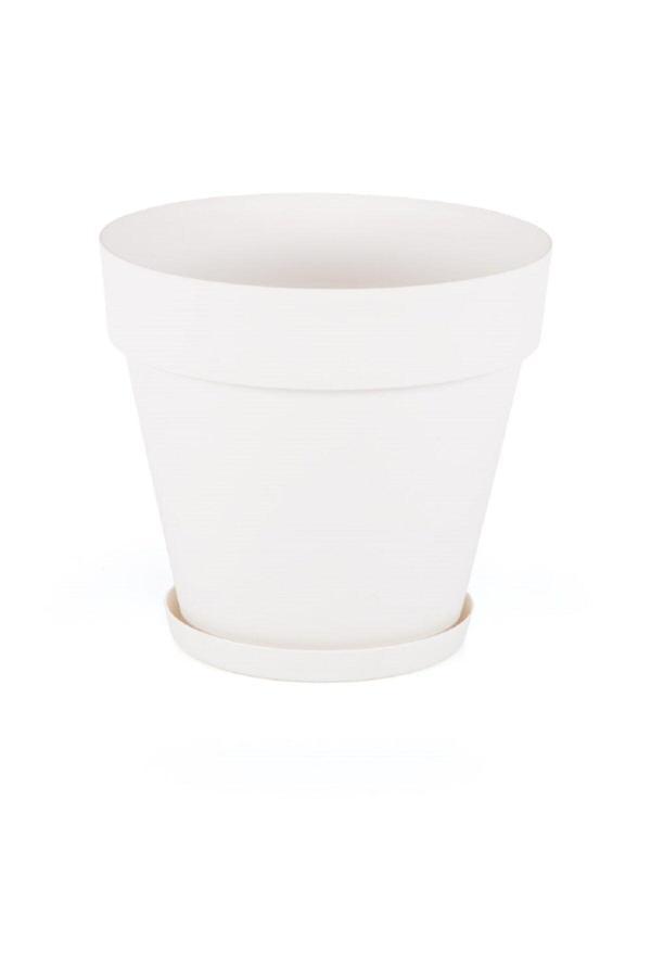 Full Yalı Saksı 1,7 Lt Beyaz 6'Lı Takım - Image 1