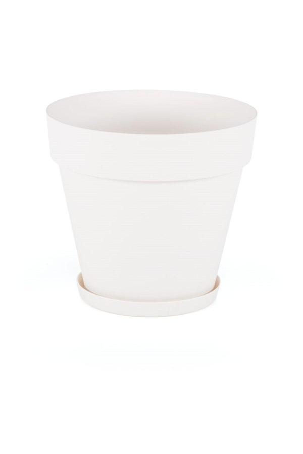 Drc Dekoratif Yalı Saksı Beyaz 16Cm 2 Adet - Image 1