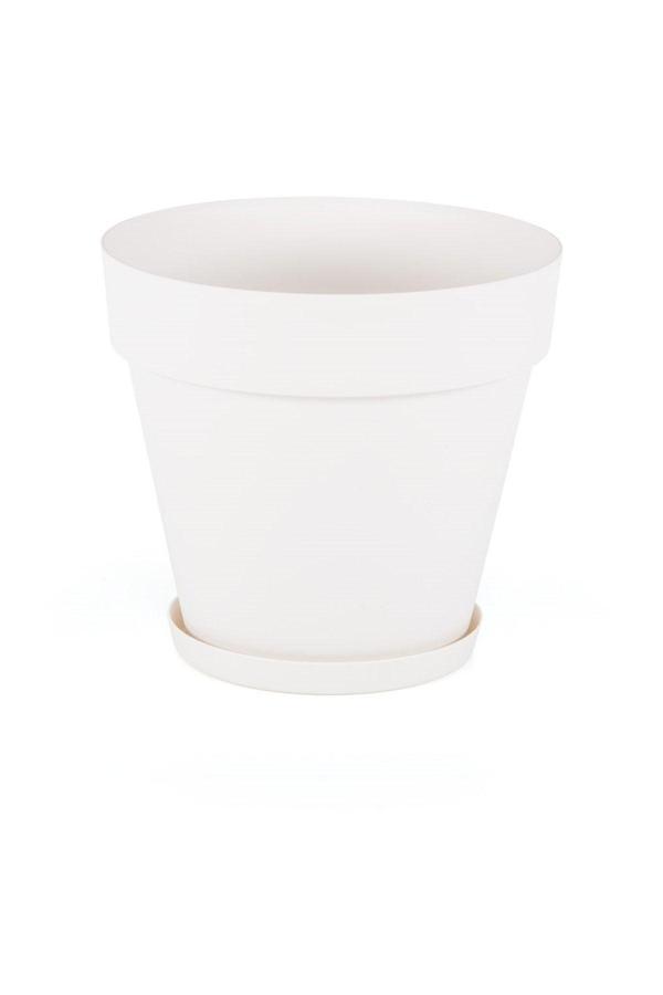 Serinova 76 Lt Yalı Saksı 2'Li Takım Beyaz - Image 1