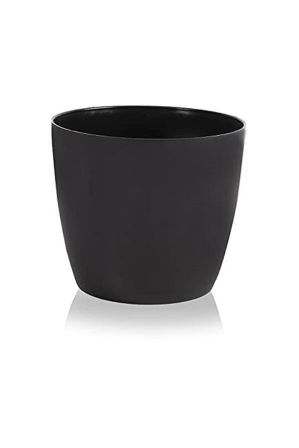 Serinova Yk05 Yakut Saksı No:5 Drenaj Aparatı Ile Birlikte 34Cm, 22 Litre Siyah - Image 1