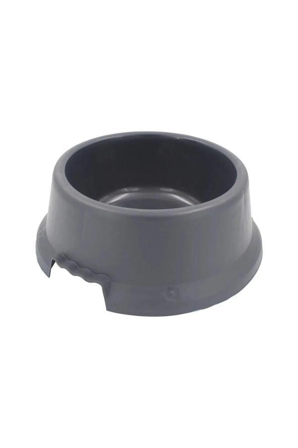 Poliva Herkül Köpek Mama Ve Su Kabı Gri 4 Lt 34X12.5 Cm - Image 1