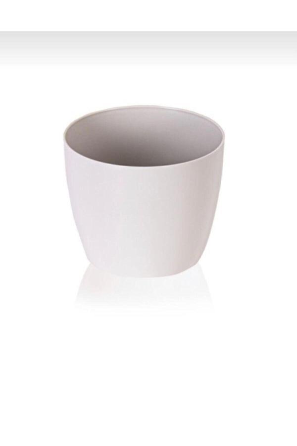 Serinova Beyaz Yakut Saksı 2 No 1.90 Lt - Image 1