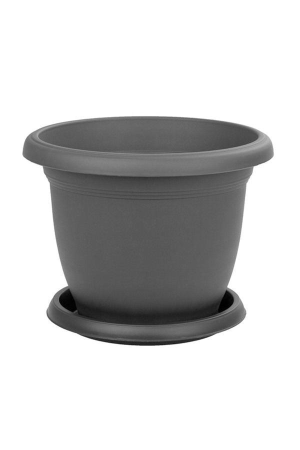 Serinova V507 Villa Saksı 8.8 Litre 3'Lü Set Antrasit - Image 1