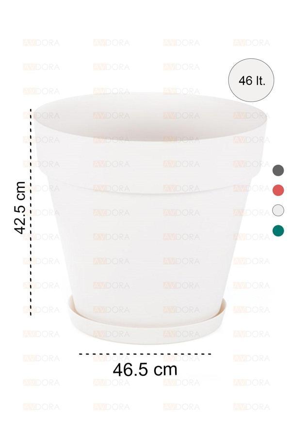 Avdora Yalı Saksı 46 Litre / Dekoratif Yalı Saksı - Image 1
