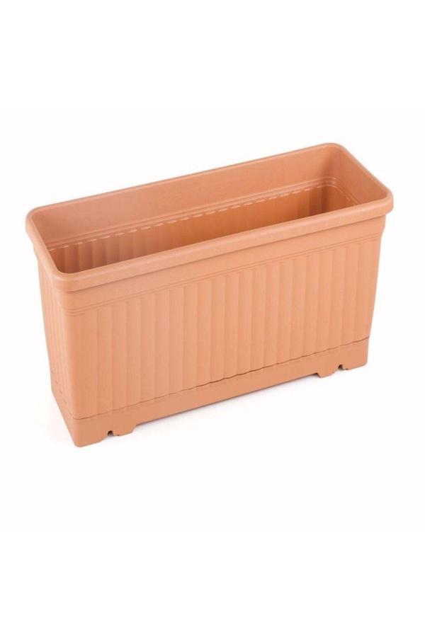 Serinova Kemer Balkon Saksısı 11 Lt (Kahverengi) - Image 1