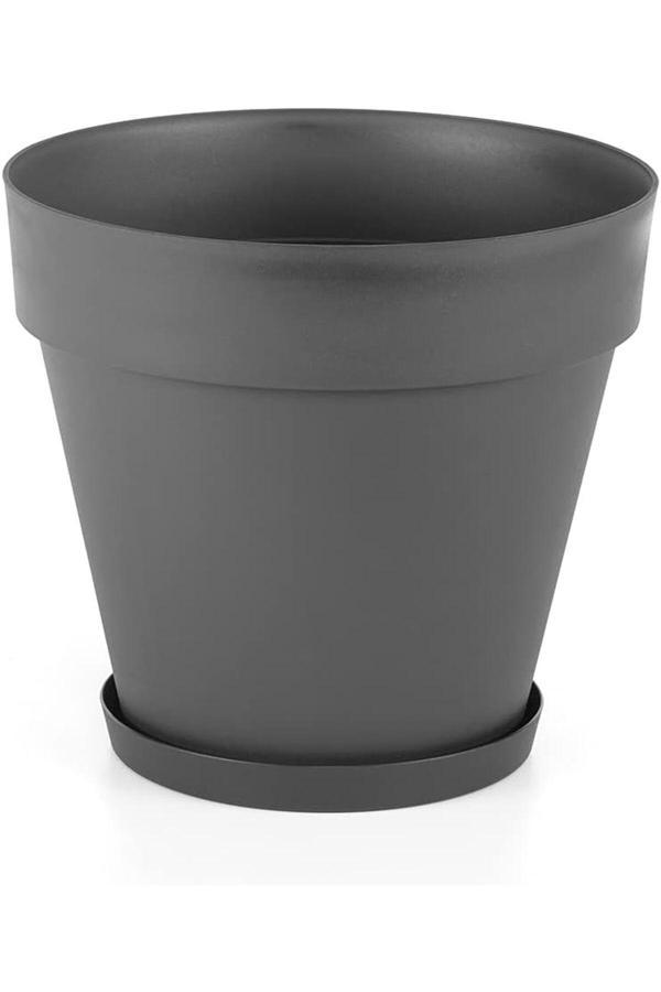 Serinova Yalı Saksı 76Lt Siyah - Image 1
