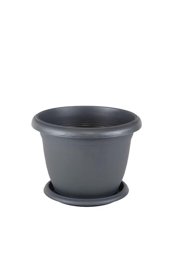 Evovici V508 Villa Saksı Set No: 8 14 Litre, 36 Cm, Antrasit - Image 1