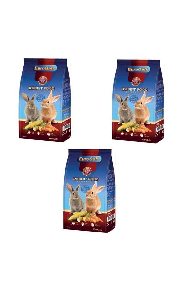 Eurogold Tavşan Yemi 750 Gr. 3 Adet - Image 1