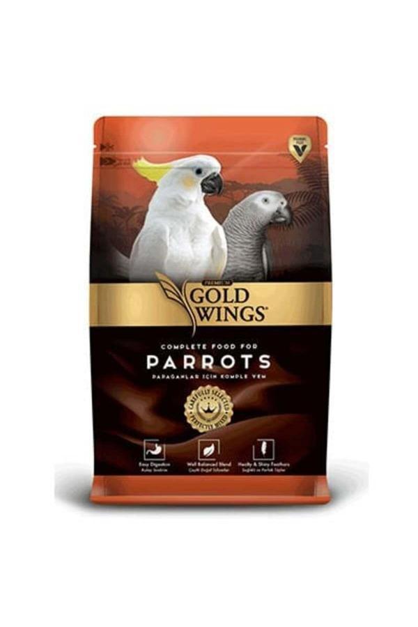 Gold Wings Premium Premium Meyveli Büyük Irk Papağan Yemi 1 Kg - Image 1