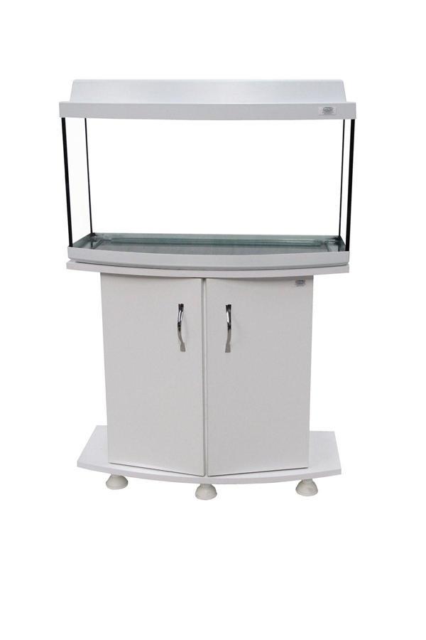 Kanki Pet 100 Cm Bombeli Beyaz Tam Kapaklı (100 X 40 X 51 ) 125 Lt - Image 1
