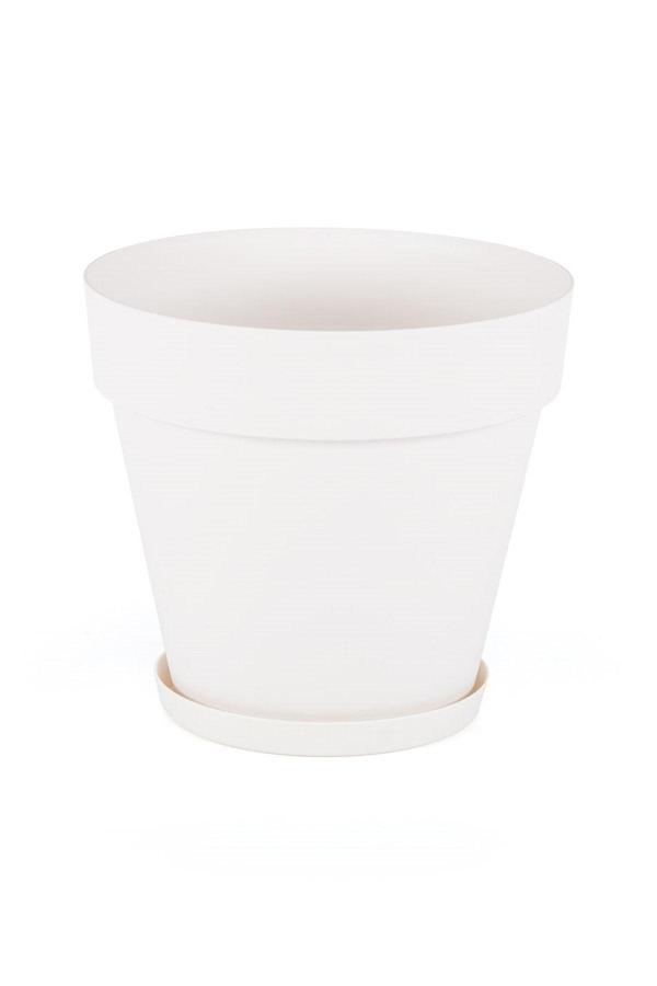 Serinova Ys04 Yalı Saksı 6 Litre 3'Lü Set Kirli Beyaz - Image 1