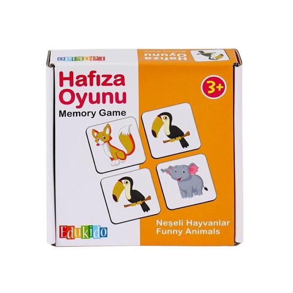 EDU-2010 Hafıza Oyunu Neşeli Hayvanlar - Image 1