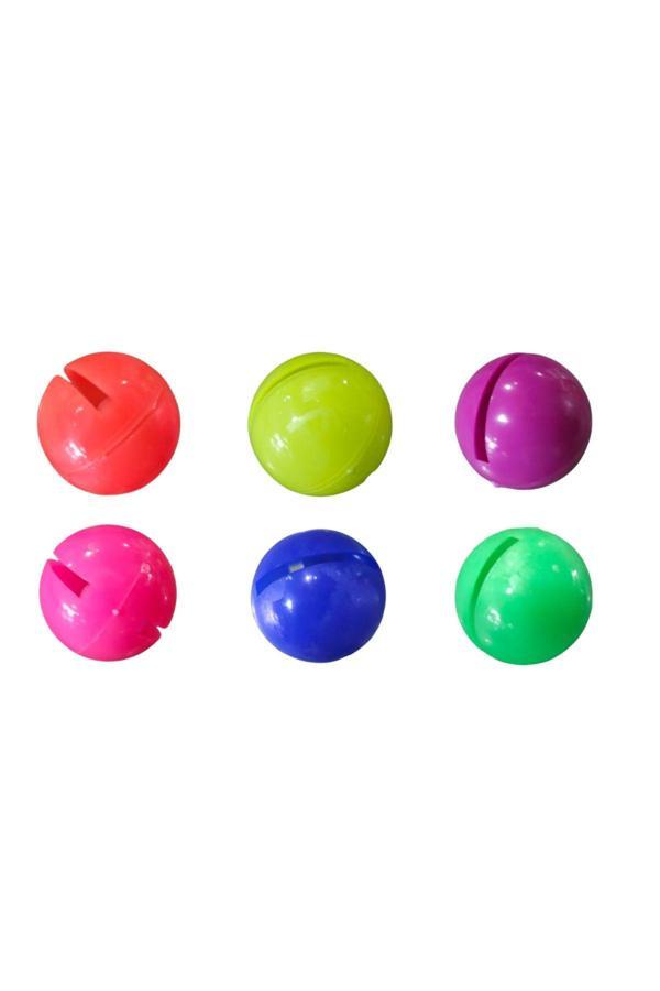 Kardelen Pet Kedi Topu Kumbara 4 Cm Çap ( 6 Adet ) - Image 1