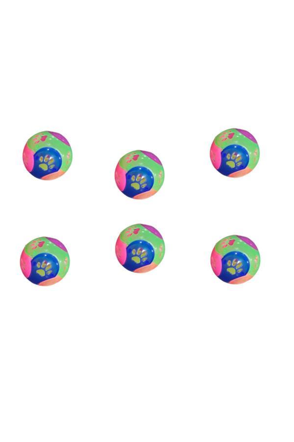 Kardelen Pet Kedi Topu Sihirli 4 Cm Çap ( 6 Adet ) - Image 1