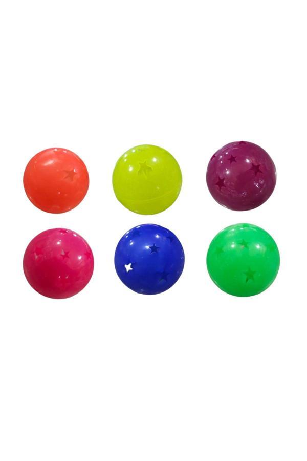 Kardelen Pet Kedi Topu Yıldız 4 Cm Çap ( 6 Adet ) - Image 1