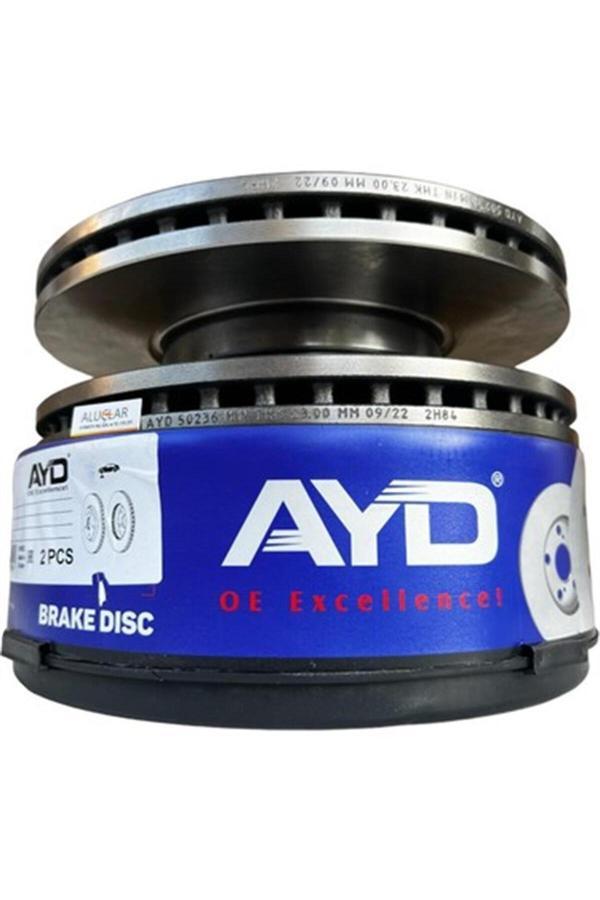 Astra J 1.6 Uyumlu Ön Fren Disk Takımı AYD - Image 1