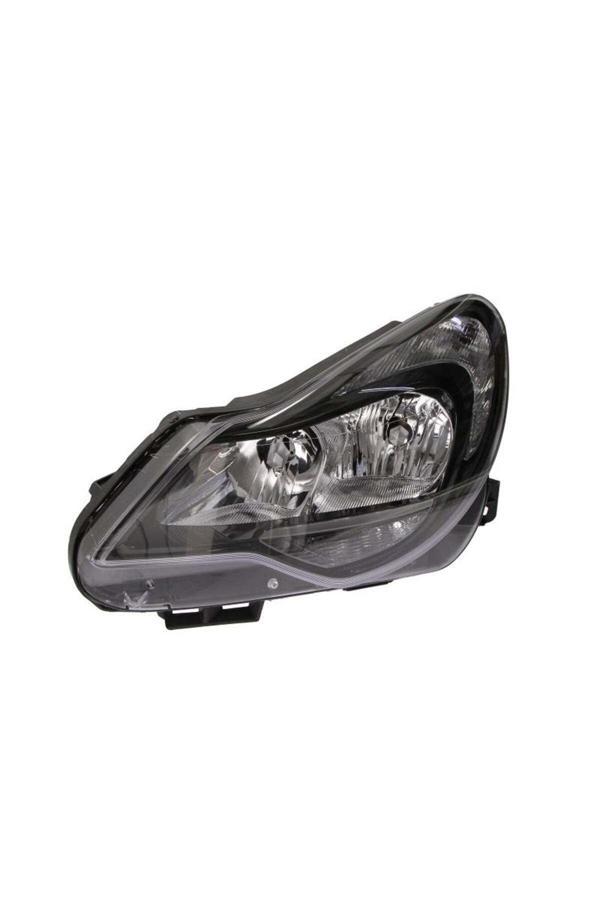 Opel Corsa D Makyajlı Ön Sol Far Füme Renkli Tyc Marka - Image 1