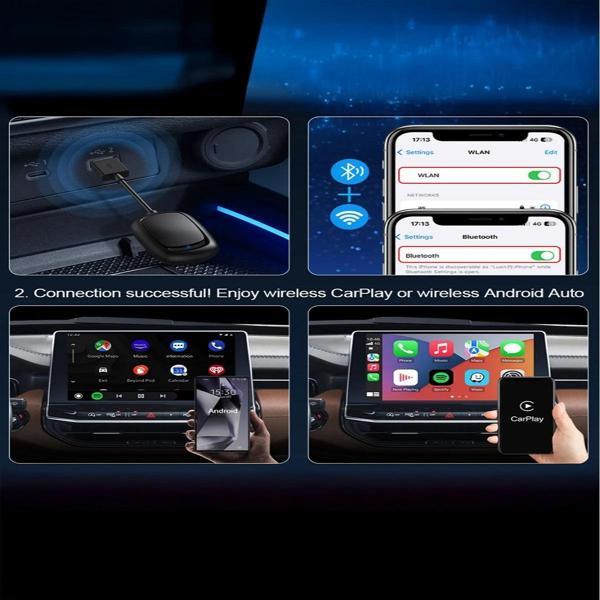 Ithink – Kablosuz CarPlay & Android Auto Adaptörü X7 - Image 1