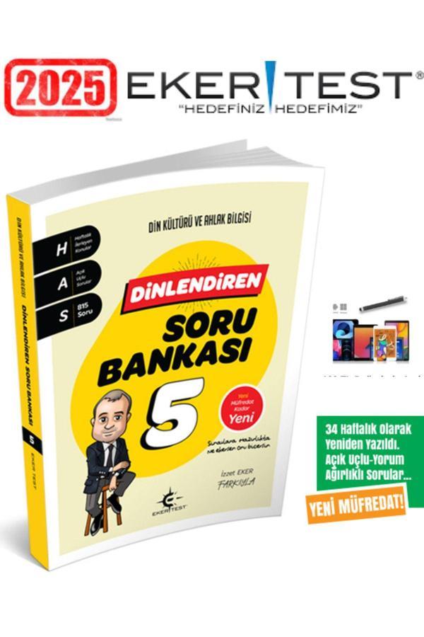 Eker Test 5.Sınıf Dinlendiren Soru Bankası+Android Kalem - Eker Test Yayınları - Image 1