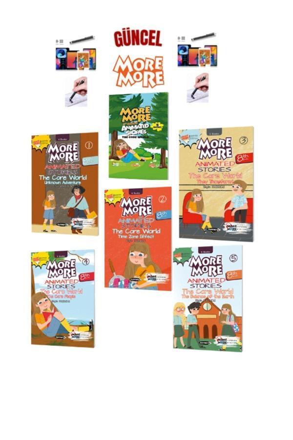 More&More 8 Animated Stories–MARS MISSION(8.Sınıf 5 Kitap İngilizce Hikaye Kitabı)+Dokunmatik Kalem - Fenomen Yayıncılık - Image 1