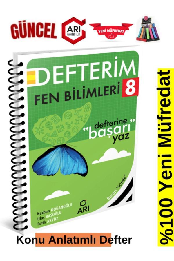 2025 Arı Yayınları 8.Sınıf Fen Bilimleri Konu Anlatımlı Soru Bankası Defter+Kalemlik - Arı Yayıncılık - Image 1
