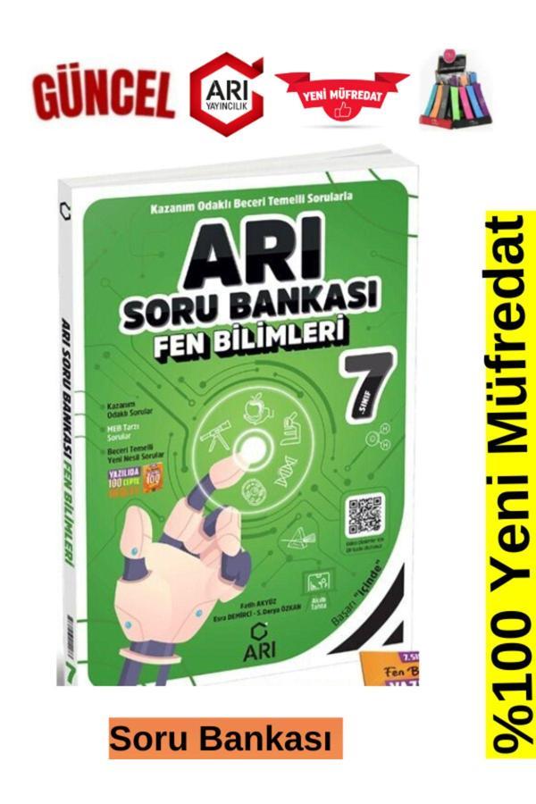 Arı Yayınları Güncel 7.Sınıf Fen Soru Bankası Seti+Kalemlik - Arı Yayıncılık - Image 1