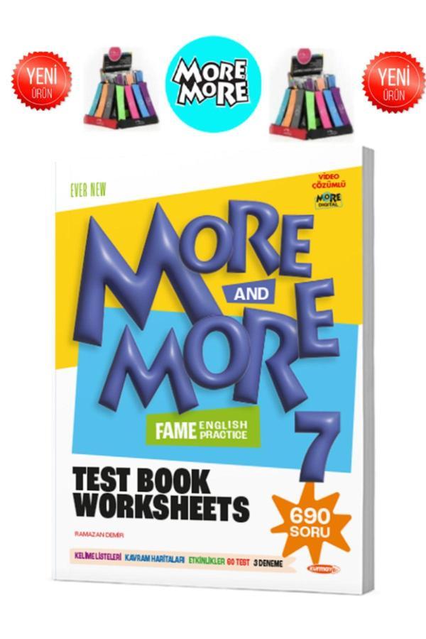 7.Sınıf More&More 7.Sınıf Fenomen Test Book Worksheets 690 Soru+Kalemlik(Yeni Ürün) - Fenomen Yayıncılık - Image 1