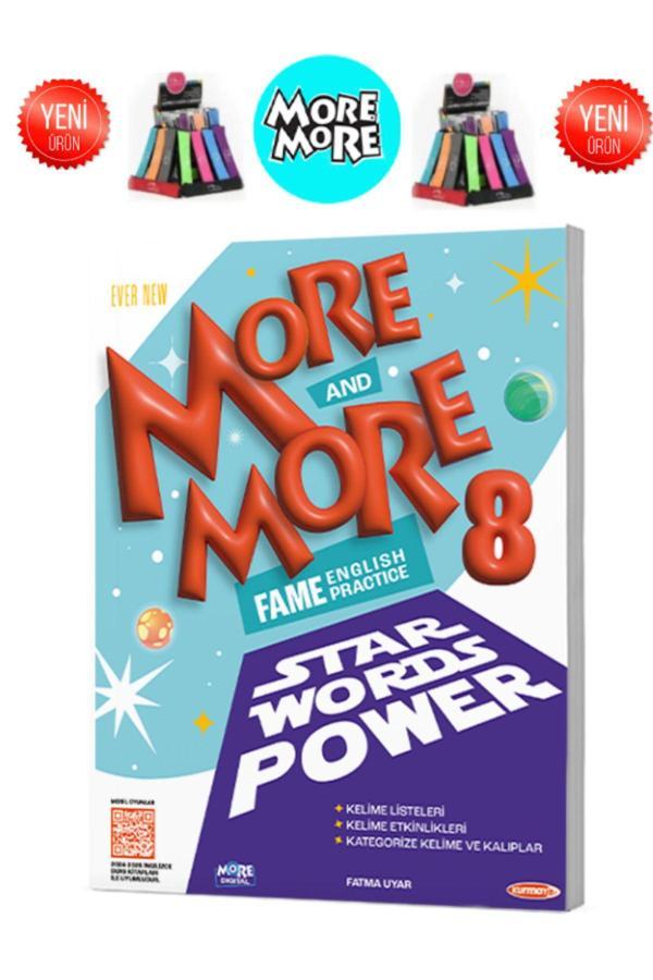 Güncel More & More 8 Star Words Power 8.Sınıf Kelime Kitabı+Kalemlik(Yeni) - Fenomen Yayıncılık - Image 1