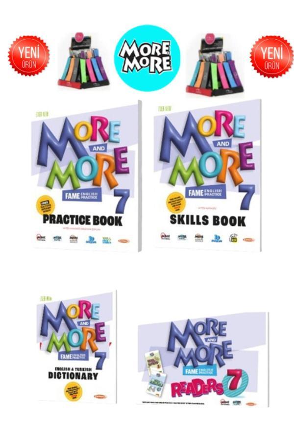 More&more 7 Practicebook Set(PRATİCEBOOK SKİLLS BOOK DICTIONARY READERS KALEMLİK(YENİ) - Fenomen Yayıncılık - Image 1
