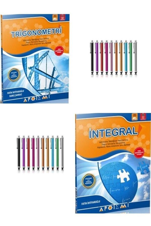 2024 Trigonometri-İntegral Konu Anlatımlı Soru Bankası Seti+Kalem+Kalemlik - Apotemi Yayınları - Image 1