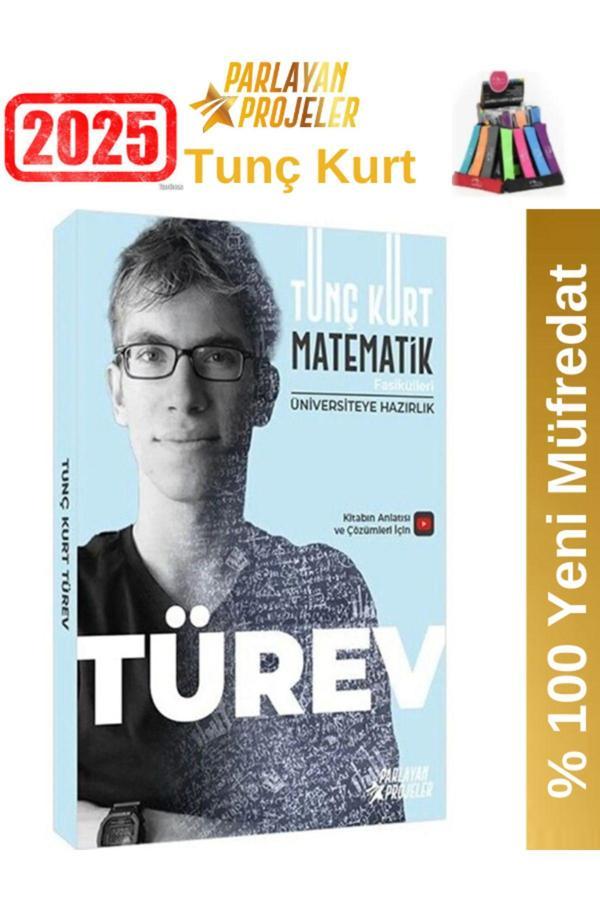 Parlayan Proje 2025 Tunç Kurt Türev Video Anlatımlı Soru Fasikül+Kalemlik - Tunç Kurt - Image 1