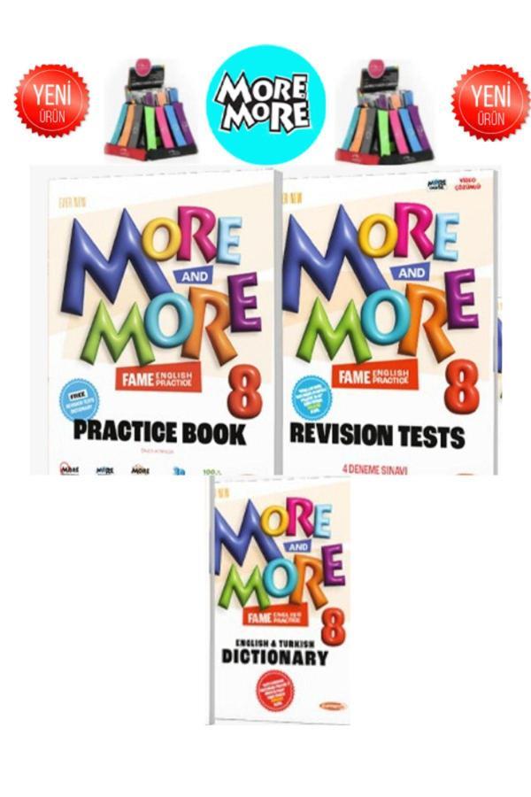 Güncel More And More 8.sınıf (PRACTİCE DİCTİONARY SKİLS BOOK) 3lü Set Cambridge Kalemlik(YENİ) - Fenomen Yayıncılık - Image 1