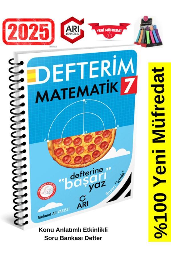 Arı Yayınları 2025 7.Sınıf Matematik Konu Anlatımlı Etkinlik Soru Bankası+Kalemlik - Arı Yayıncılık - Image 1