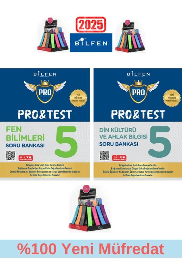 Güncel Protest 5.Sınıf %100 Yeni Müfredat Fen-Din Soru Bankası Seti+Kalemlik - Bilfen Yayınları - Image 1