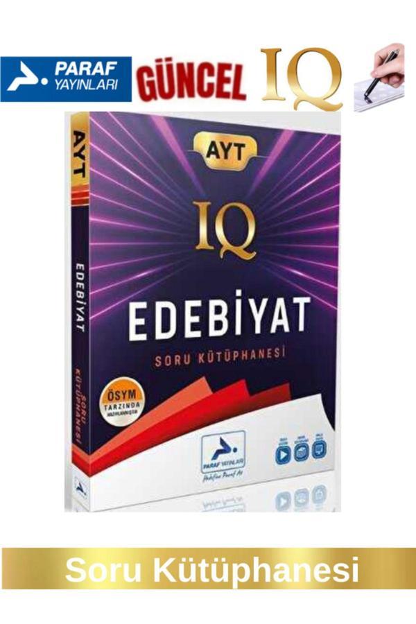 Paraf Yayınları PRF Güncel Ayt IQ Edebiyat  Soru Kütüphanesi+Android Kalem - Paraf Yayınları - Image 1