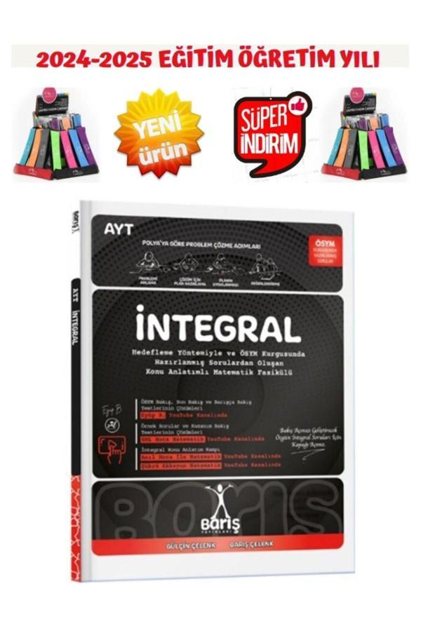 Barış Çelenk Güncel İntegral-Konu Anlatımlı Fasikül Set(Ösym Tarzında)+Kalemlik - Barış Çelenk - Image 1