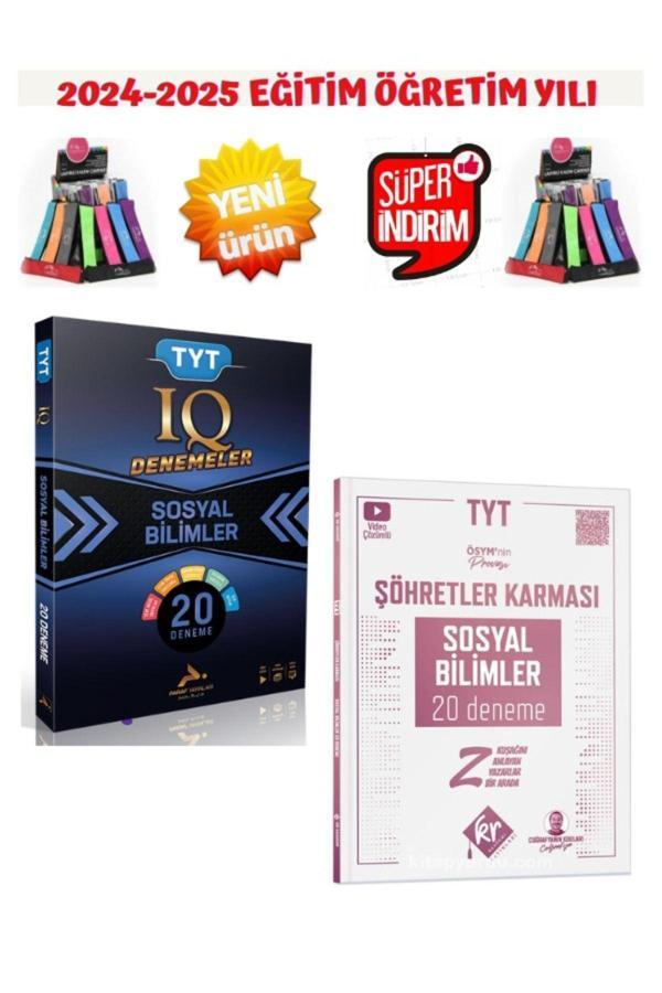 Kr 2025 Şöhretler Karması Sosyal 20 Deneme+Paraf IQ Tyt Sosyal 20 Deneme+Kalemlik - Paraf Yayınları - Image 1