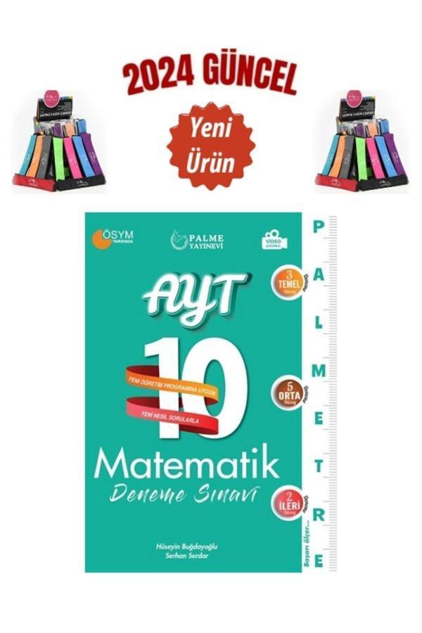 Güncel Palme Yayıntre Yks Ayt Matematik 10 Deneme Video Çözümlü+Kalemlik - Palme Yayınları - Image 1
