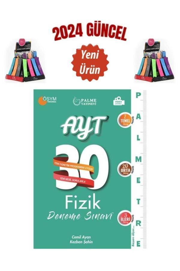 Güncel Palme Yayınları AYT 30 FİZİK DENEME SINAVI ( PALMETRE )+Kalemlik - Palme Yayınları - Image 1